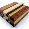Toastie mixed hardwood chopping board stack